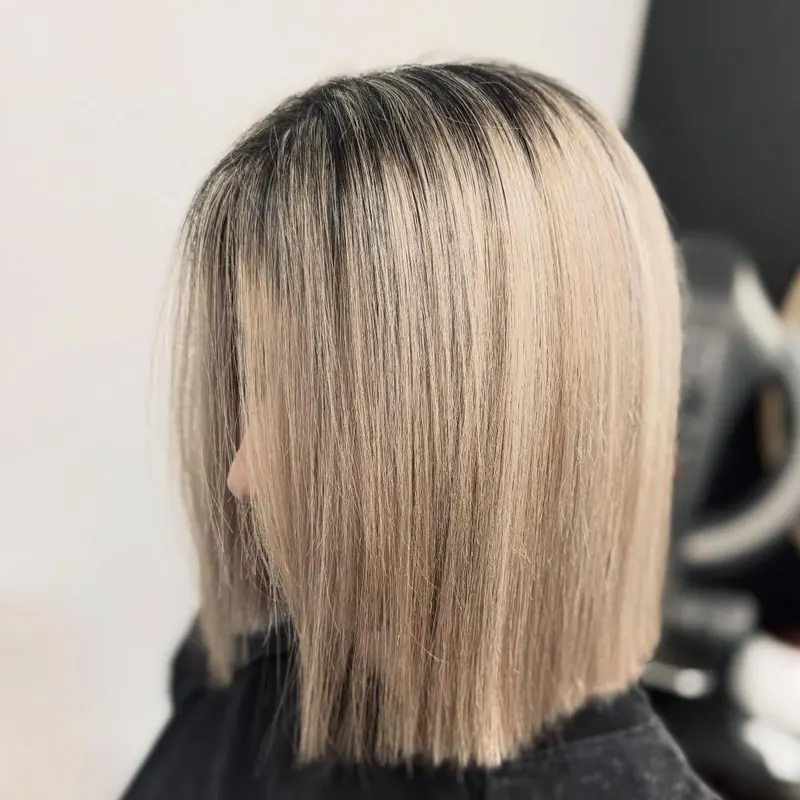 Blonde bob, by Maha