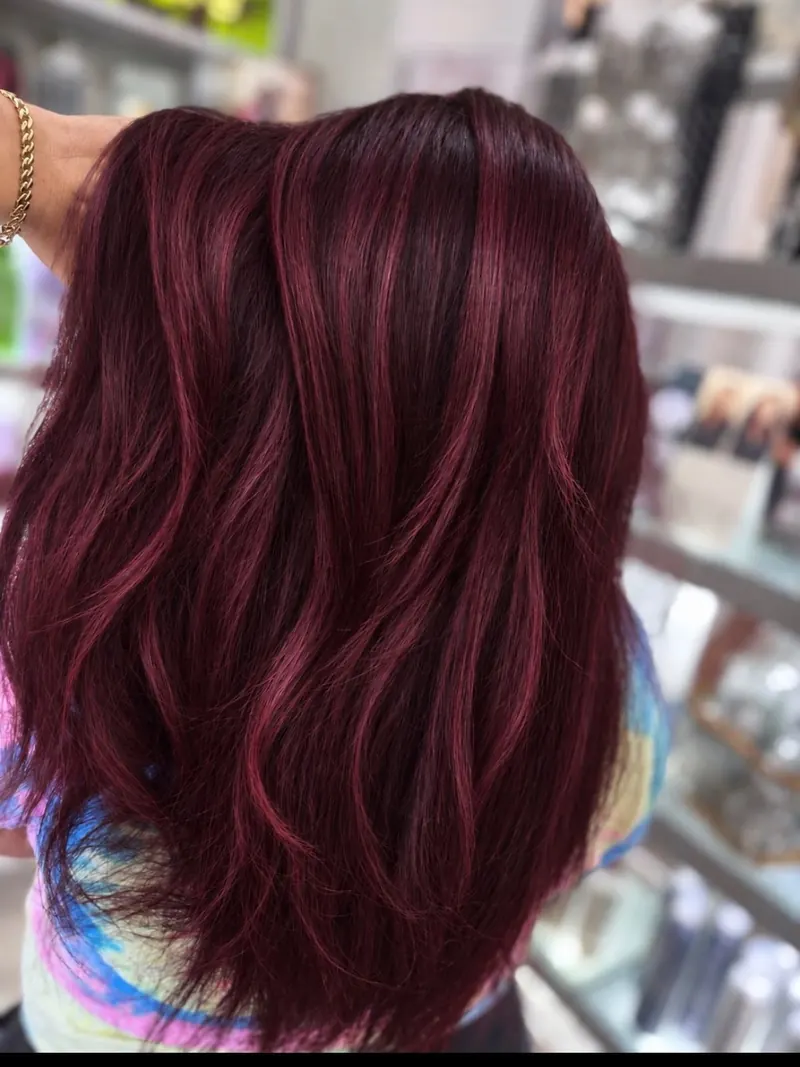 Red violet, by Maha